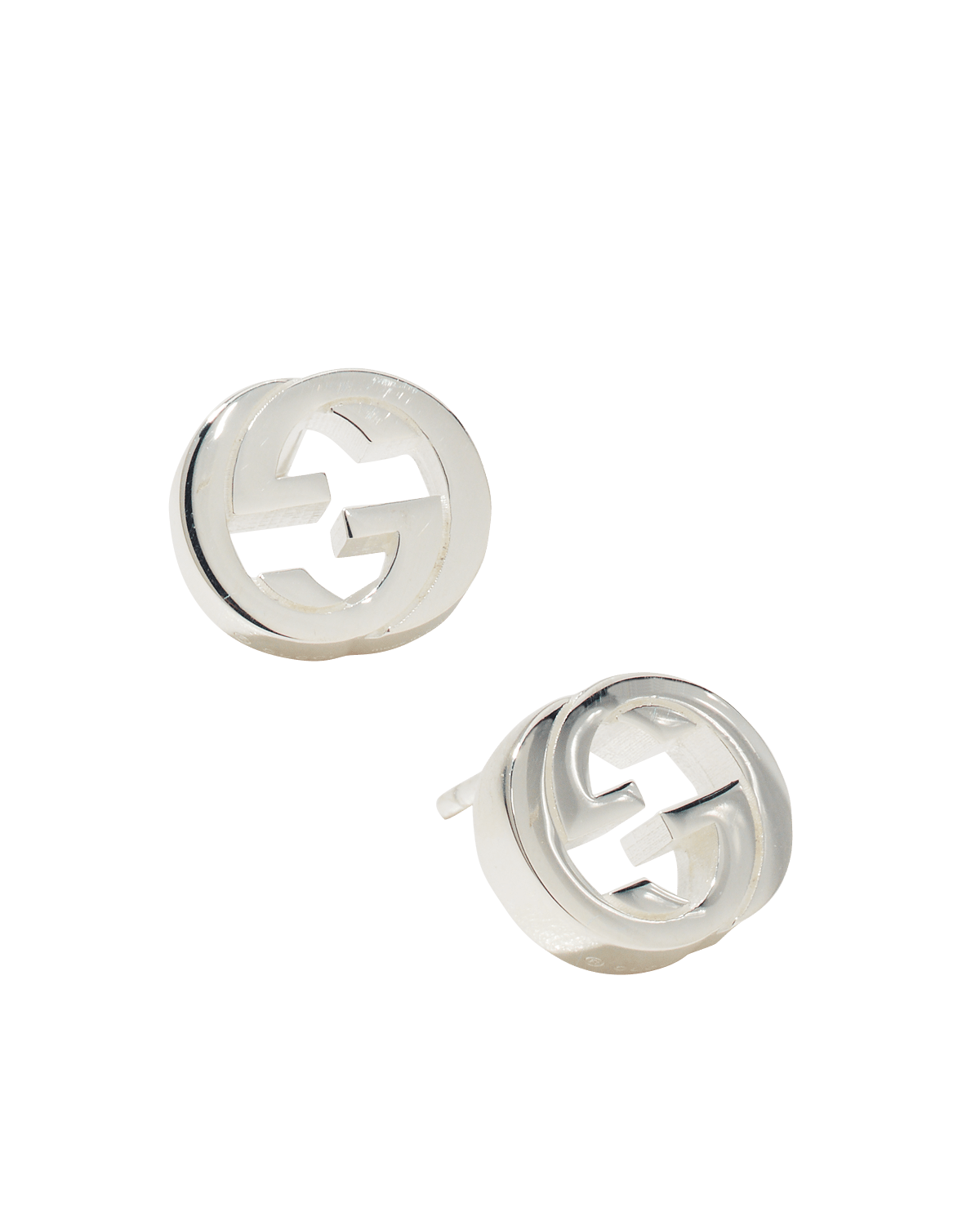 Gucci Interlocking G Stud Earrings