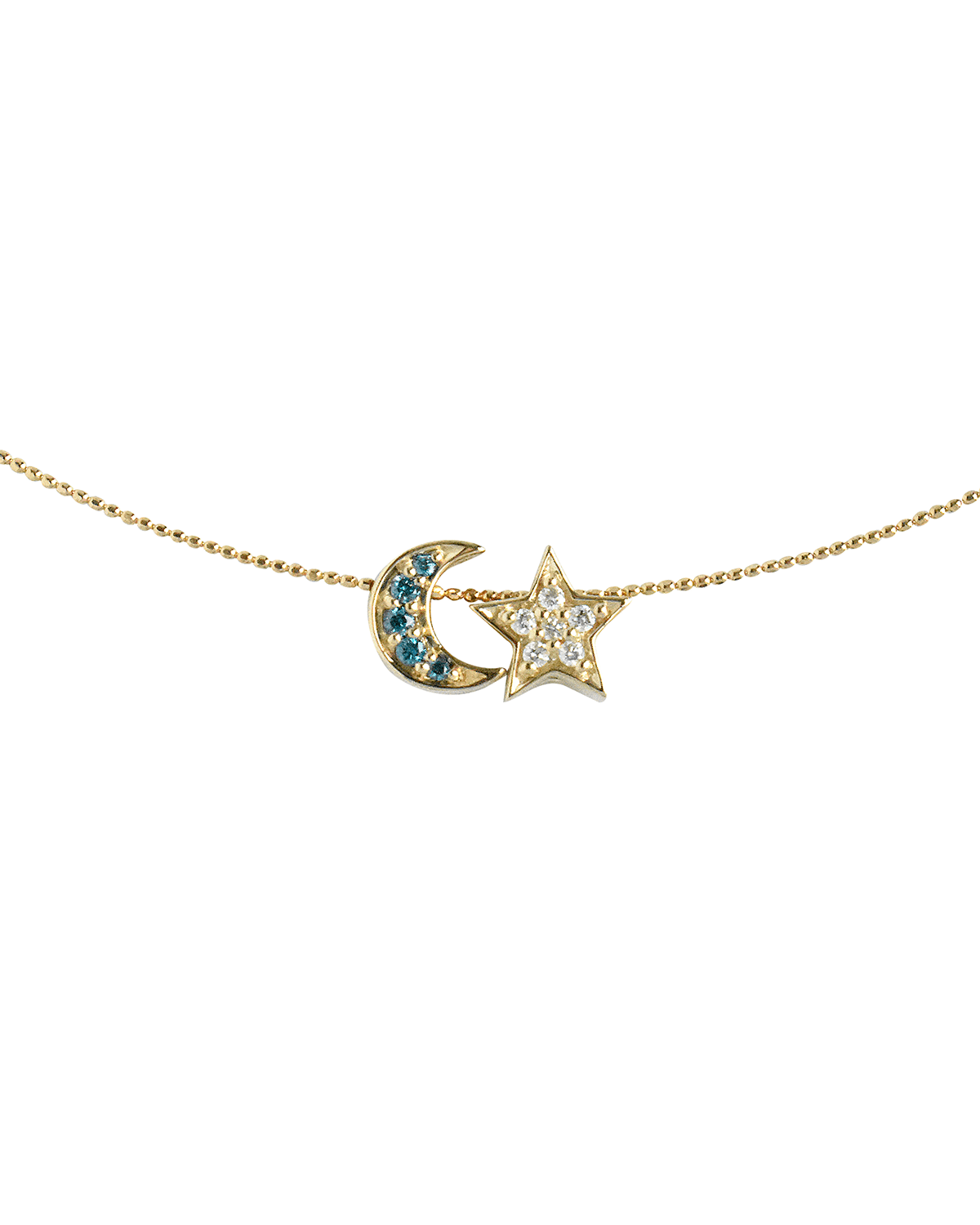 腕時計、アクセサリー ・Aランク Olivia Paris Yellow Gold Moon and Stars Diamond Necklace  Lf4Ilg5EMH - www.shahjahanmosque.org.uk