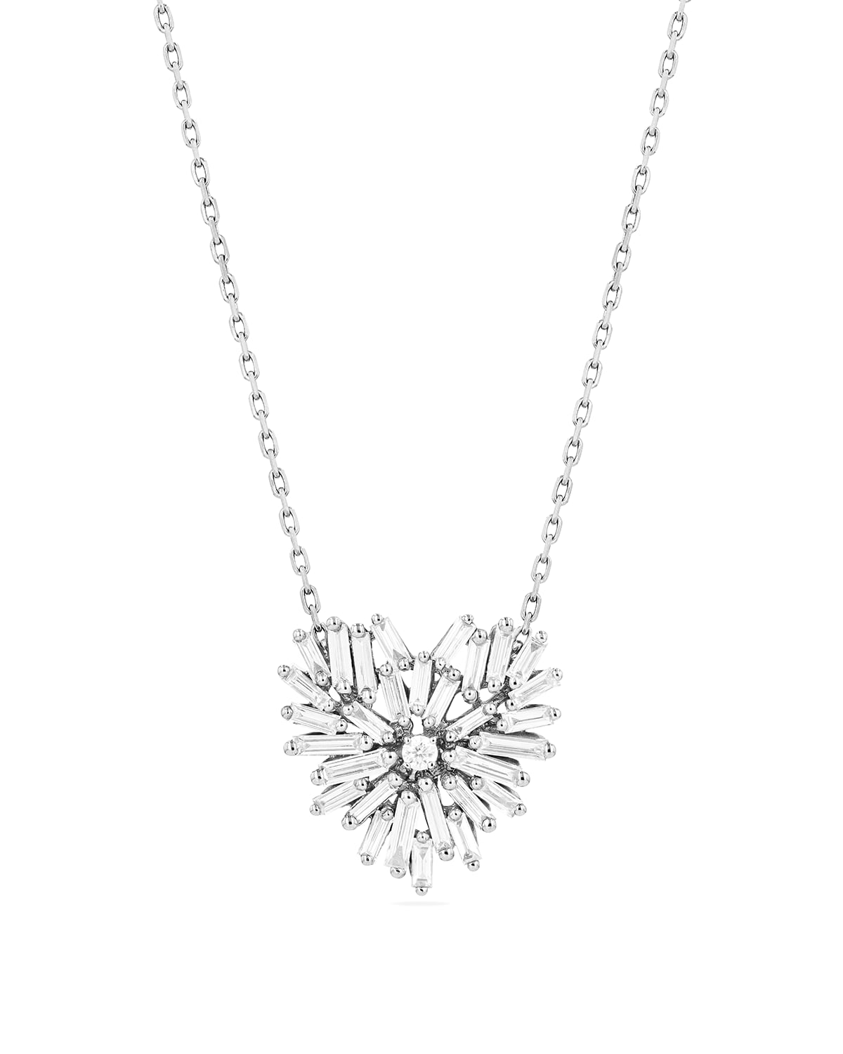 Round Cut Diamond Necklace | Neiman Marcus