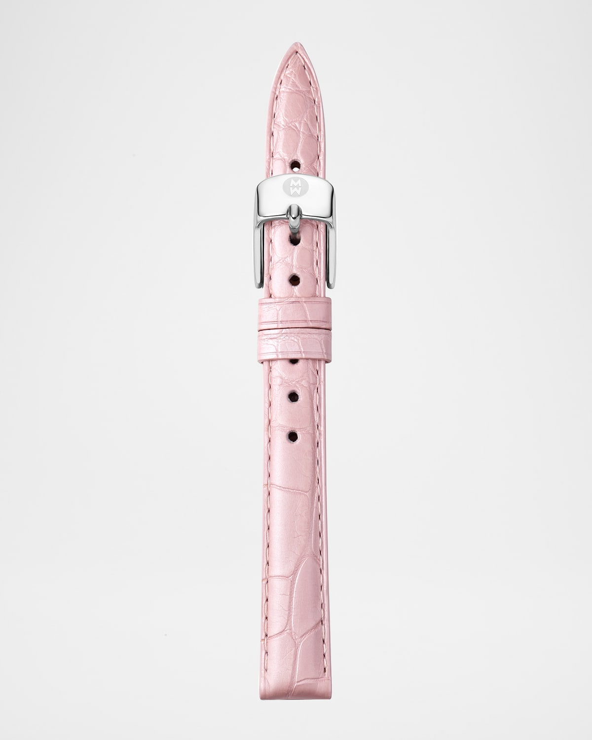 MICHELE Lilac Alligator Watch Strap, 14mm