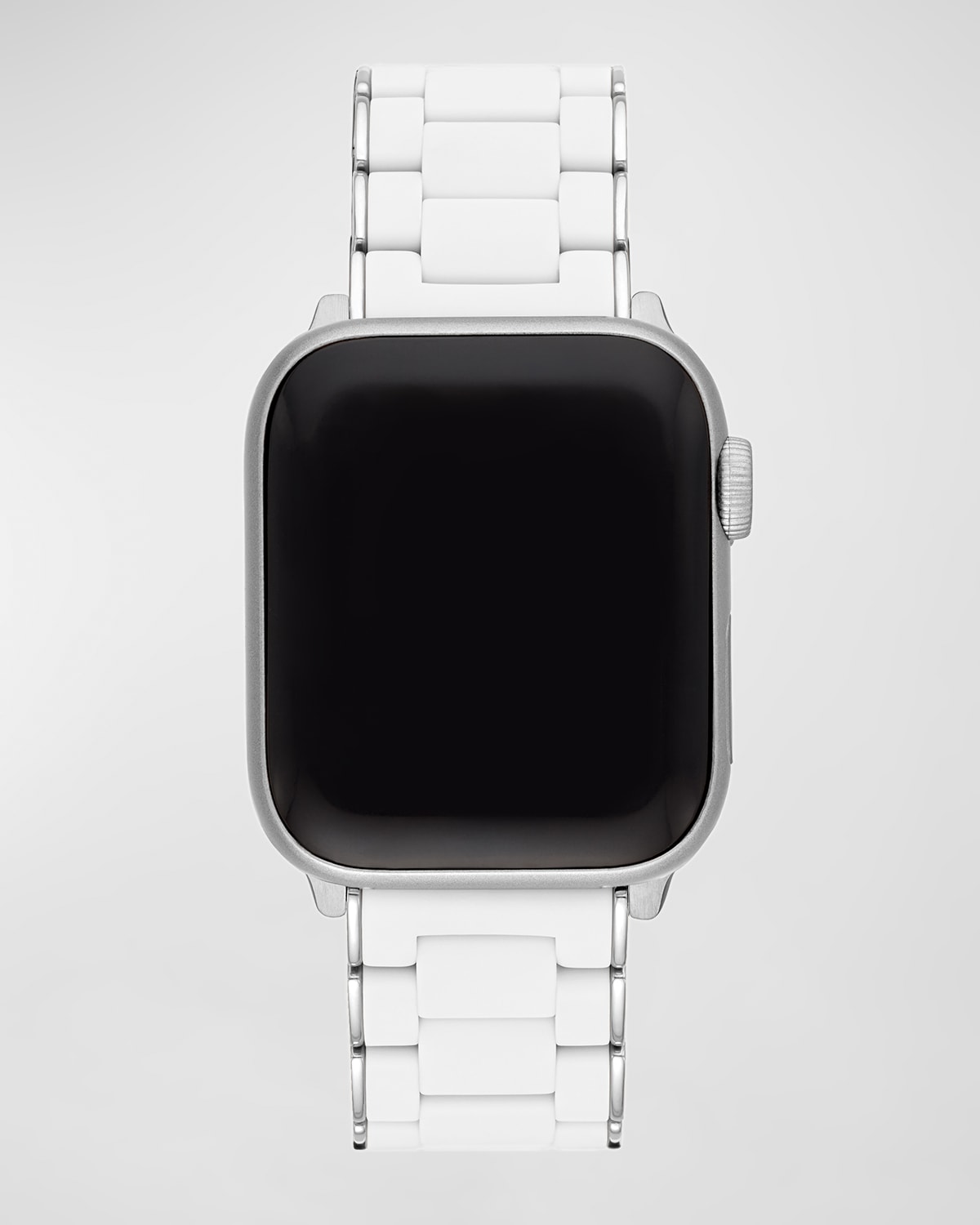 MICHELE Silicone Wrapped Stainless Steel Apple Watch Bracelet