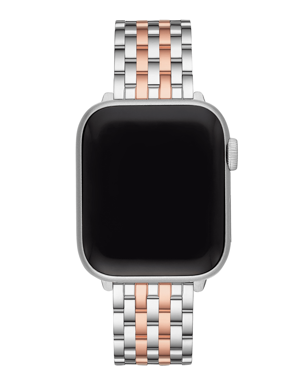 MICHELE 7-Link Stainless Steel Bracelet for Apple Watch, Rose Gold