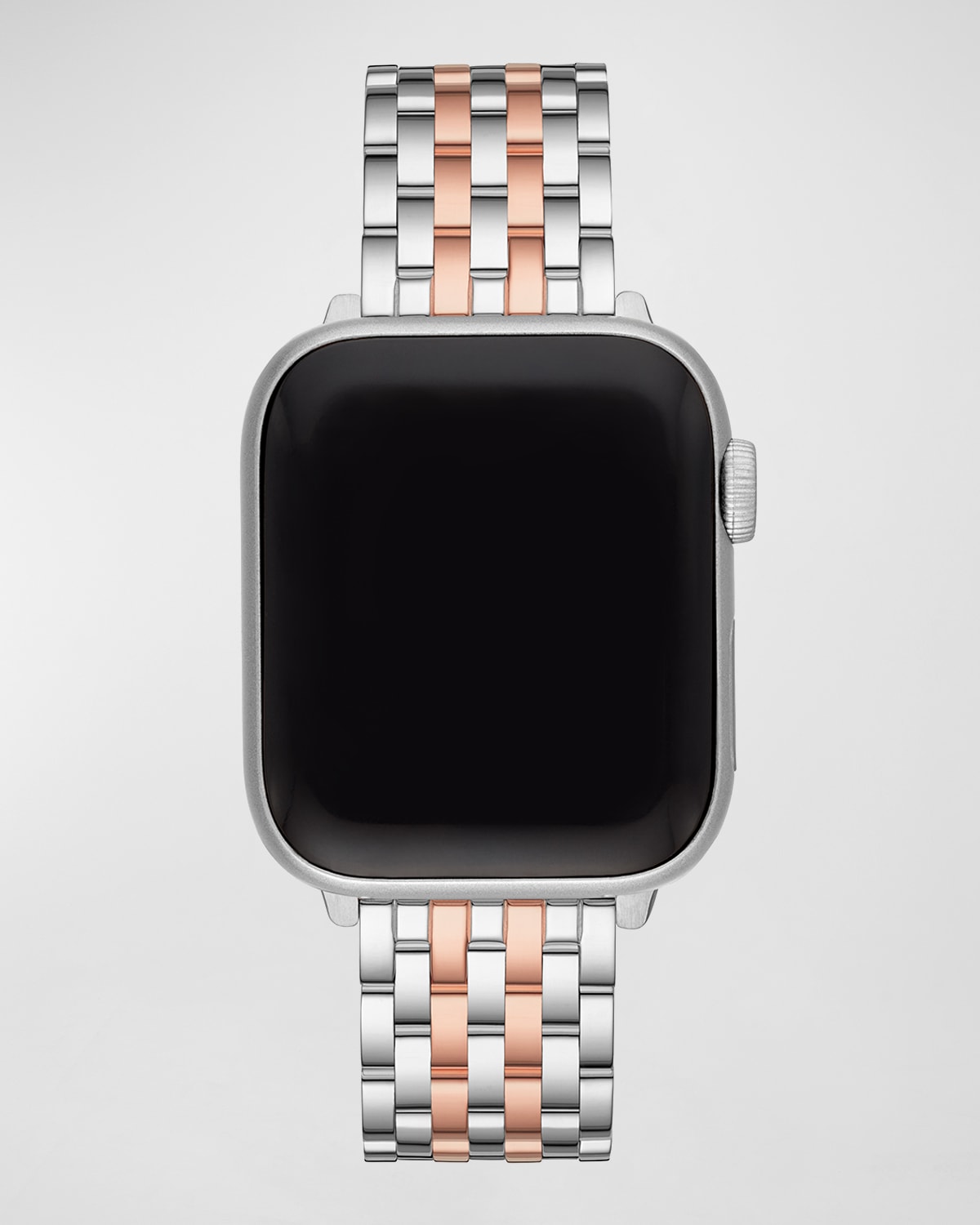 MICHELE 7-Link Stainless Steel Bracelet for Apple Watch, Rose Gold