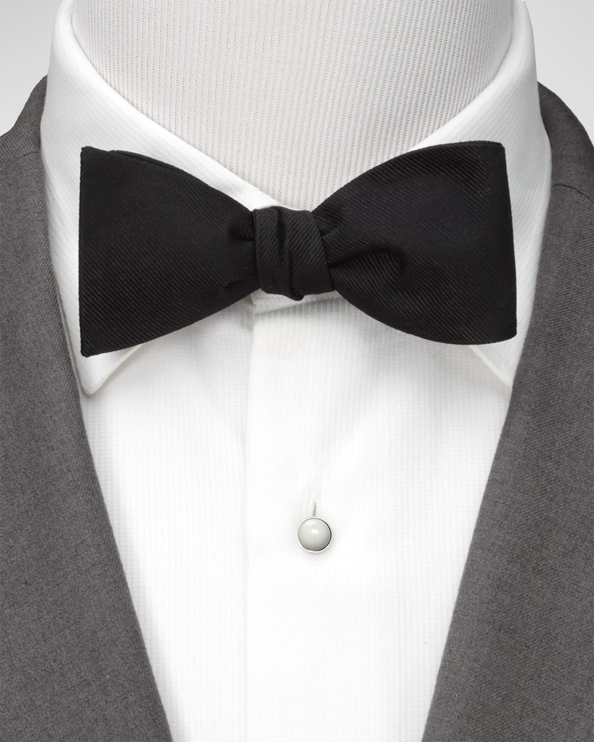 Black Silk Bow Tie Neiman Marcus