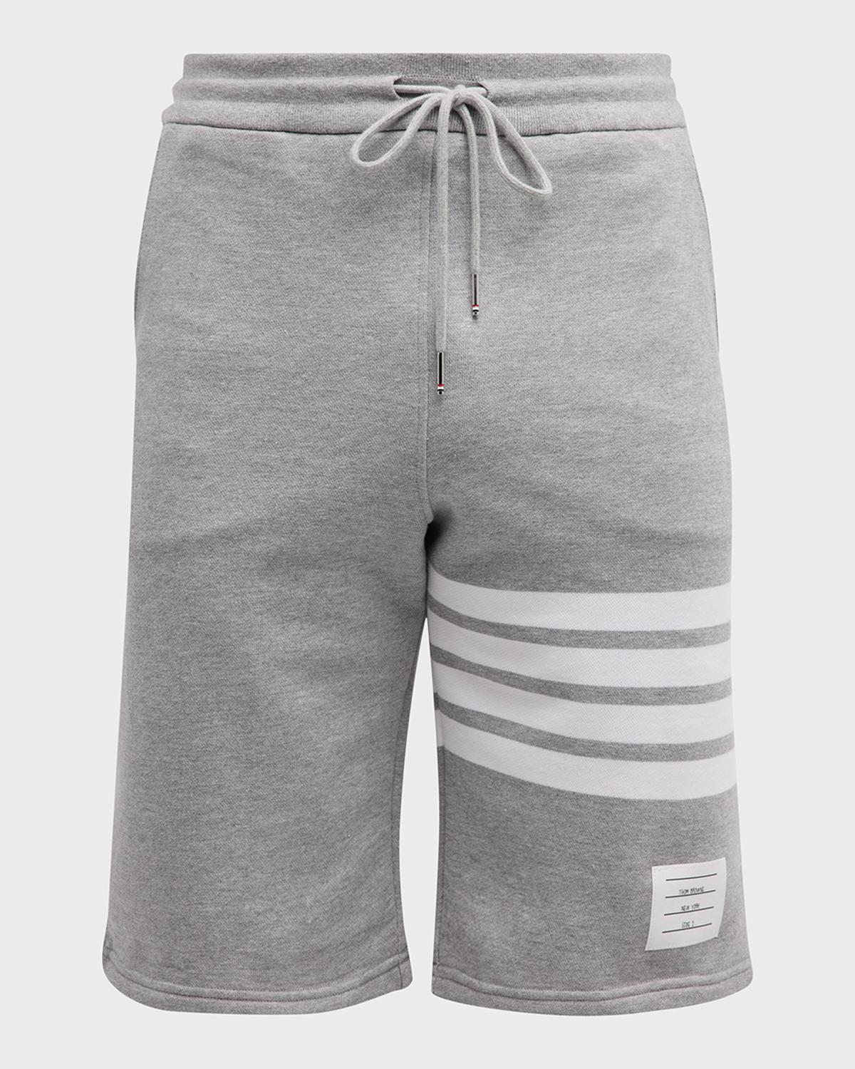 Thom Browne Men's 4-Bar Basic Terry Sweat Shorts