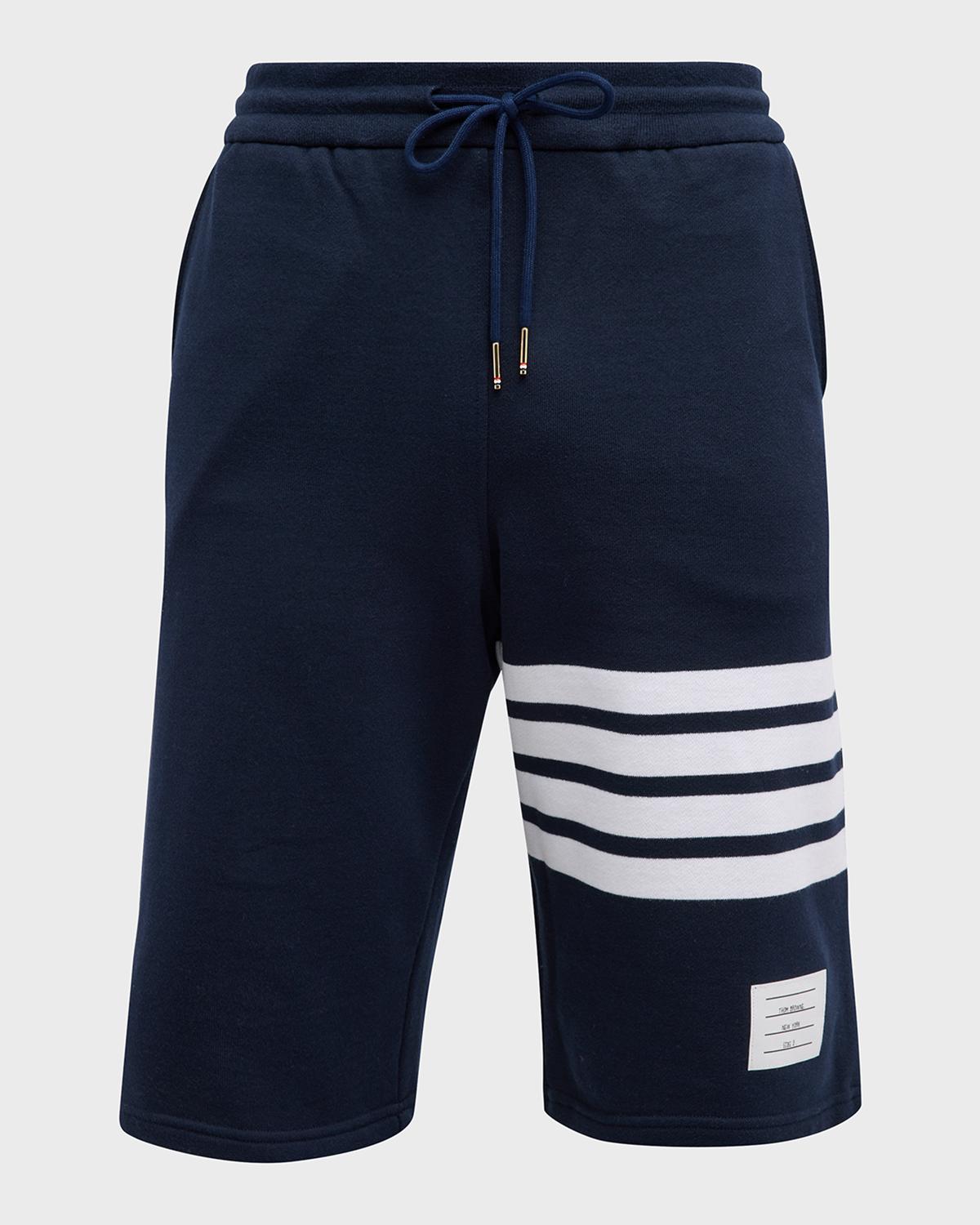 Thom Browne Men's 4-Bar Basic Terry Sweat Shorts