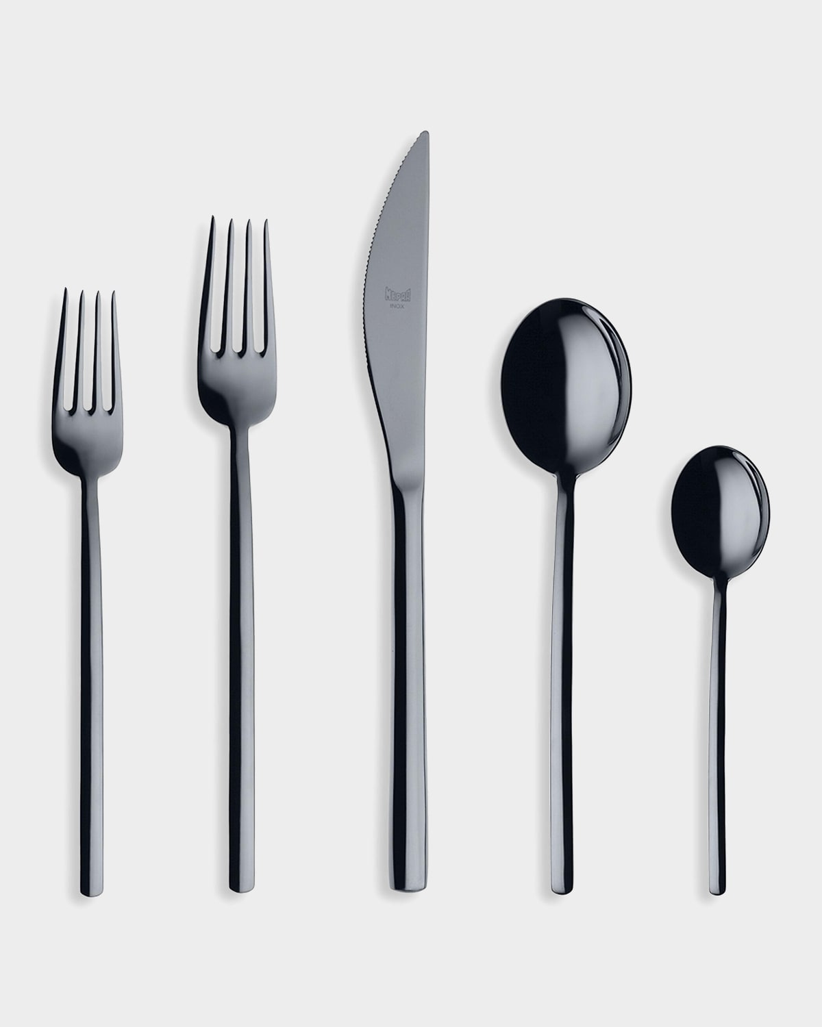 Mepra Due Oro Nero 5-Piece Flatware Set | Thumbnail 4