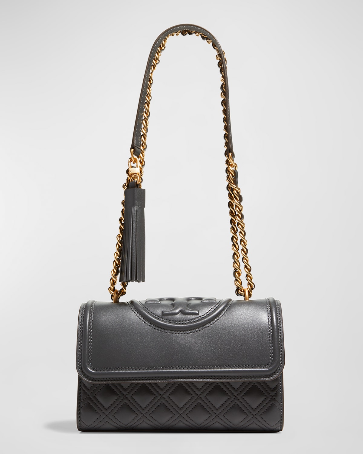 Tory Burch Fleming Quilted Convertible Shoulder Bag Neiman Marcus