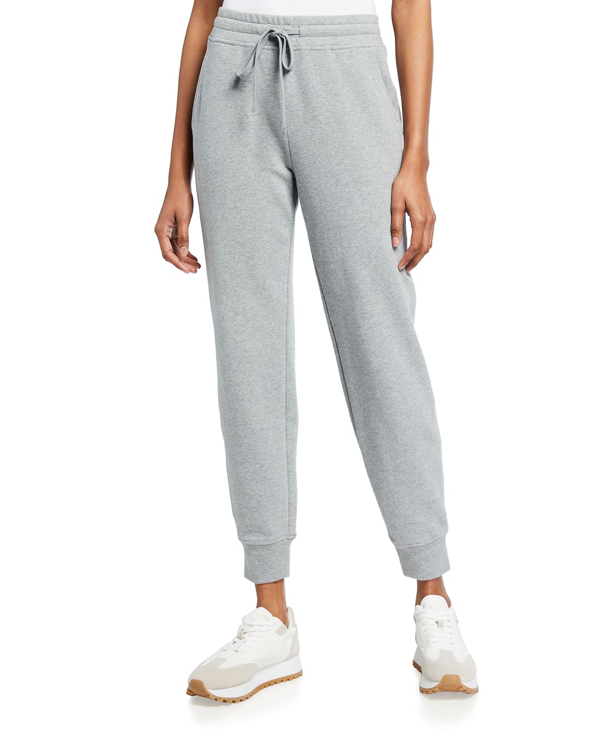 Vince French-Terry Jogger Pants | Neiman Marcus