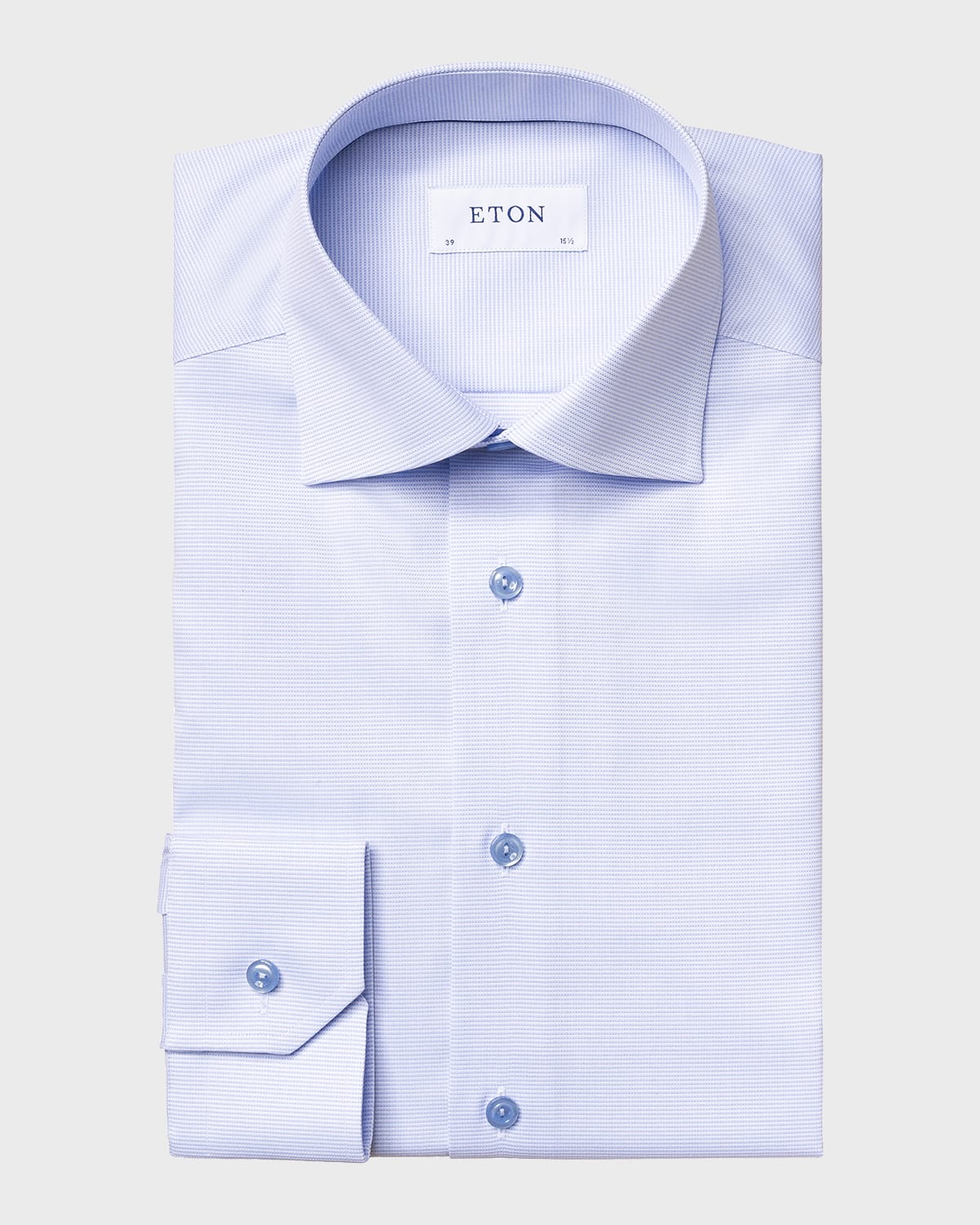 Eton Cotton Slim-fit Dance-print Dress Shirt in Blue for Men Mens Clothing Shirts Formal shirts 
