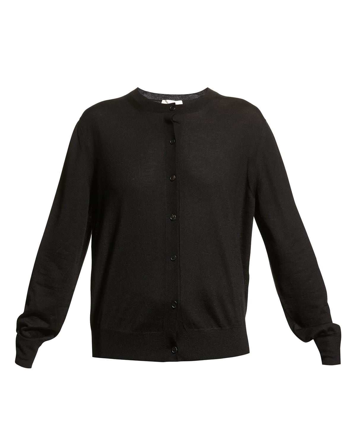 Maison Margiela Wool Cardigan with Embroidered Detail | Neiman Marcus
