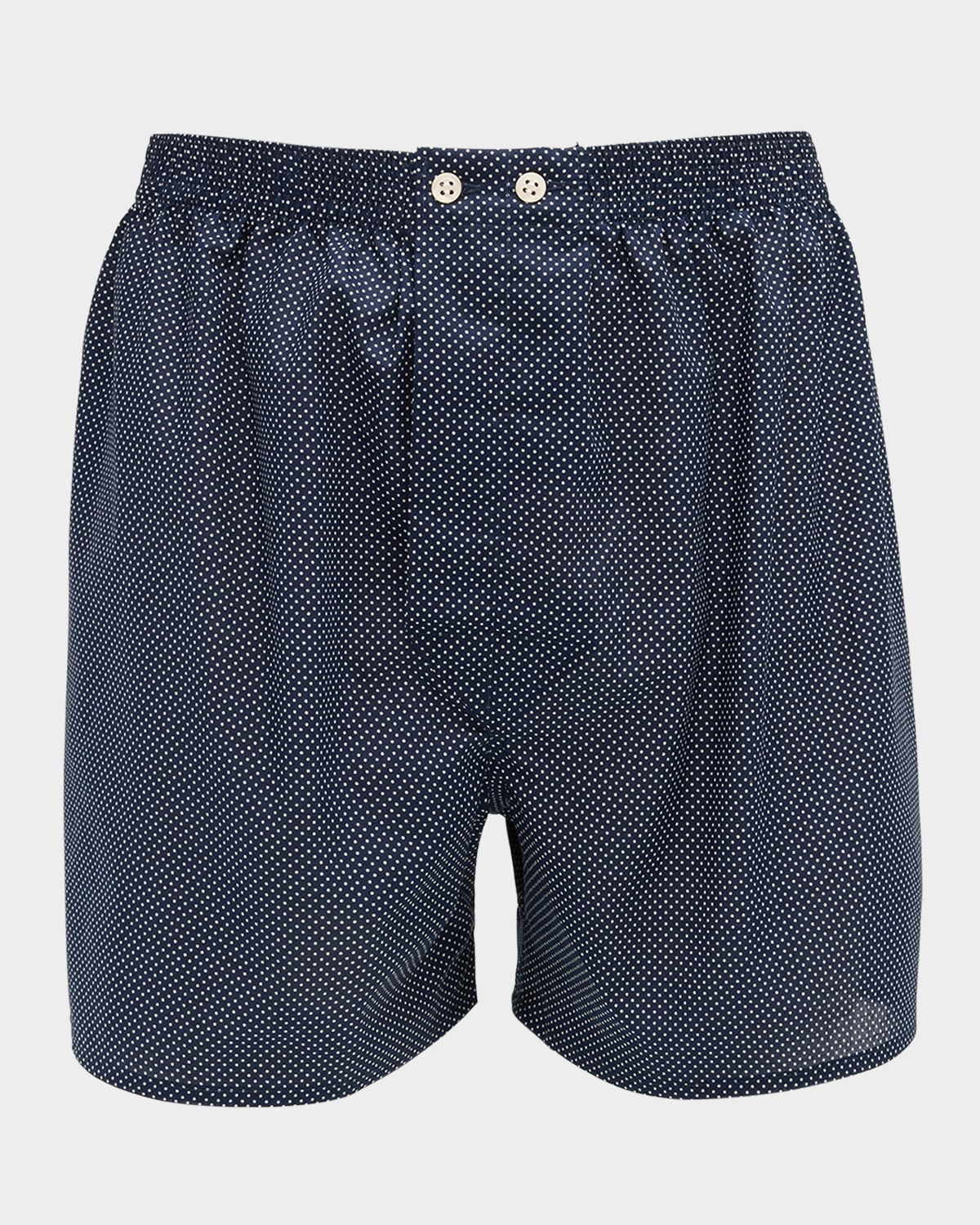 Derek Rose Men's Plaza Pindot Boxer Shorts