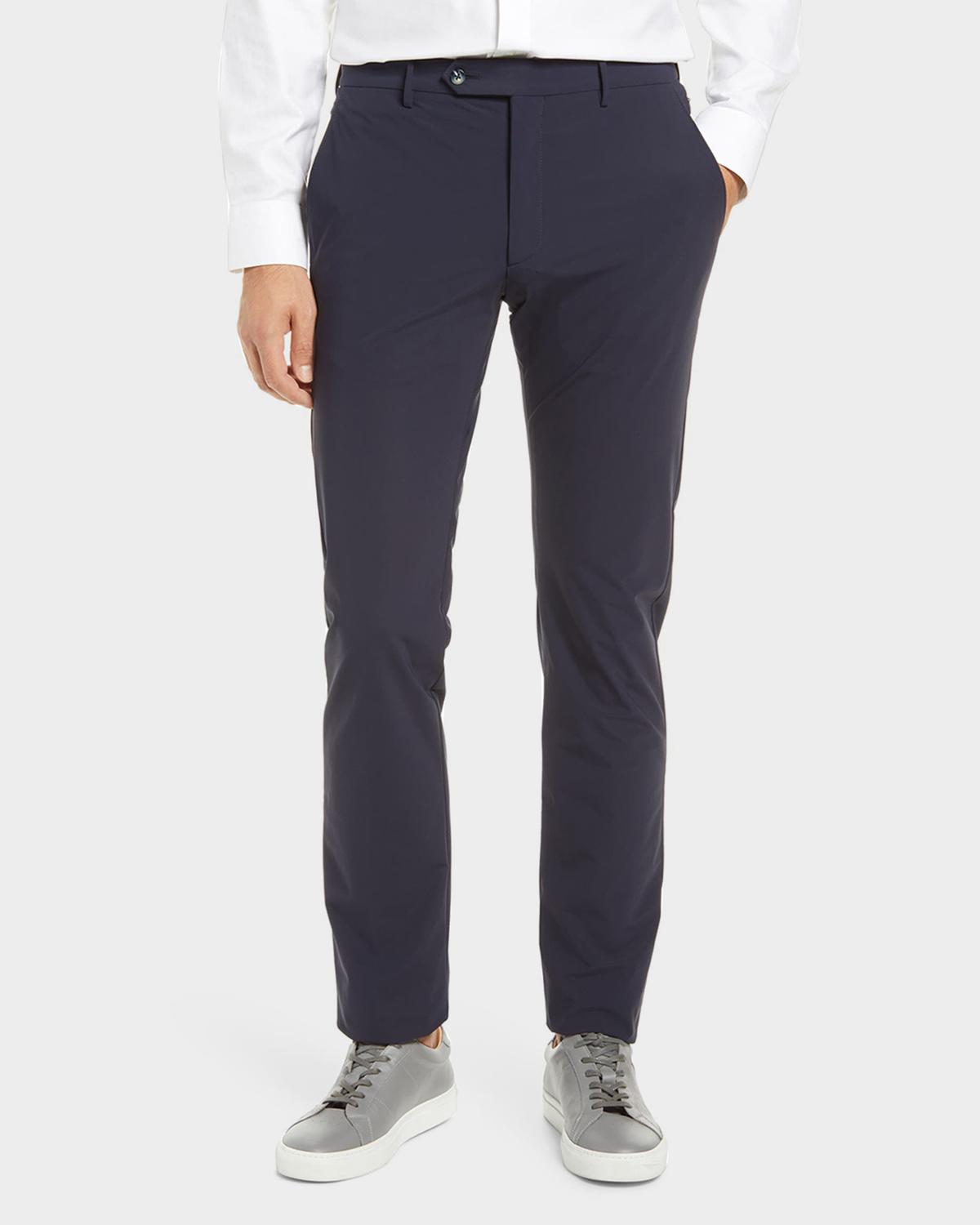 Zanella Men's Solid Active Stretch Pants