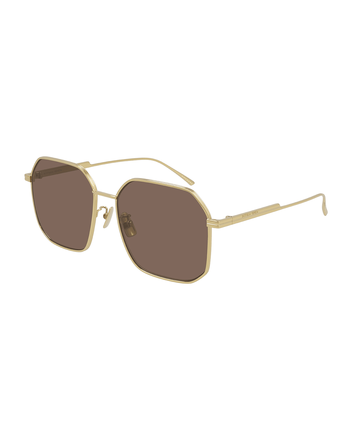 Bottega Veneta Geometric Metal Sunglasses | Thumbnail 4 Bottega Veneta Geometric Metal Sunglasses | Thumbnail 4