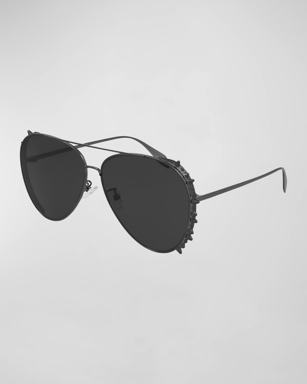 Unisex Aviator Sunglasses - Black main image 1