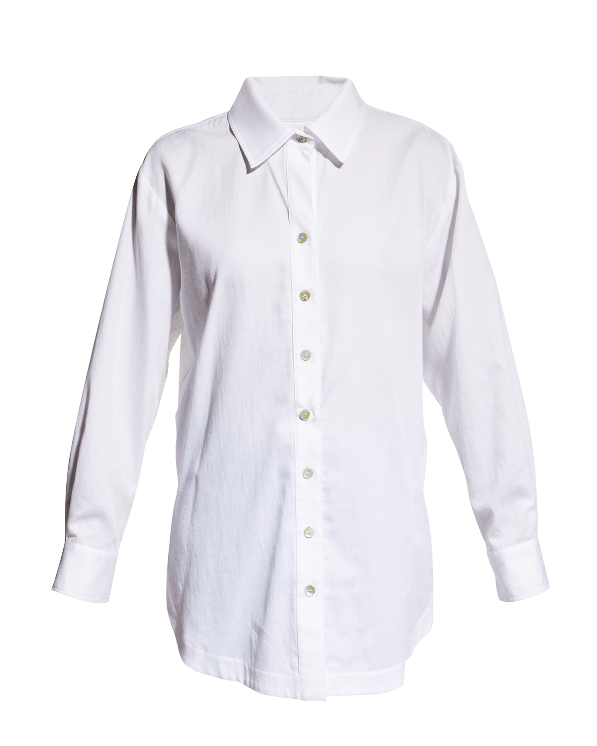 Finley Solid Cotton Lawn Boyfriend Shirt