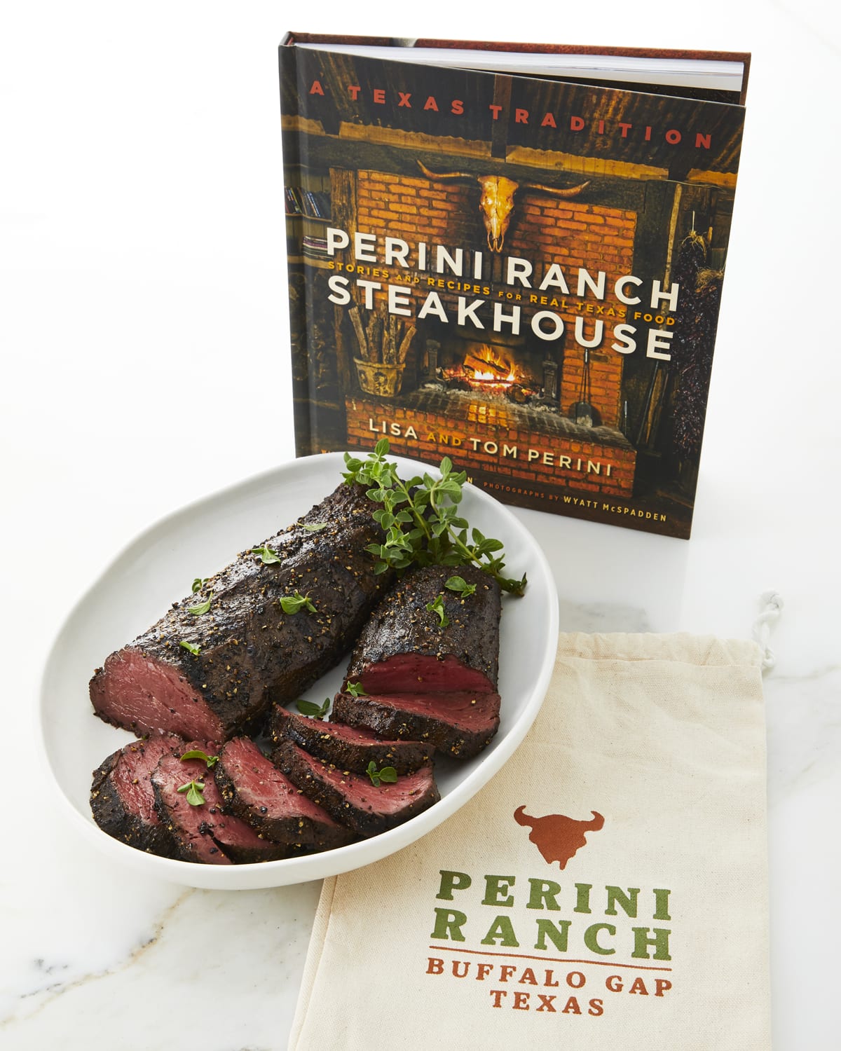 Perini Ranch Mesquite Smoked Peppered Beef Tenderloin & Perini Ranch Steakhouse Cookbook
