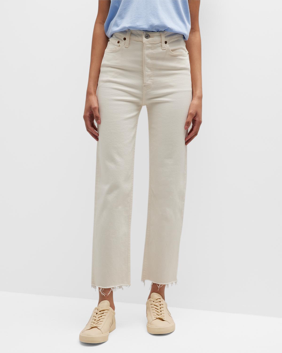 RE/DONE 70s Stovepipe Ankle Jeans