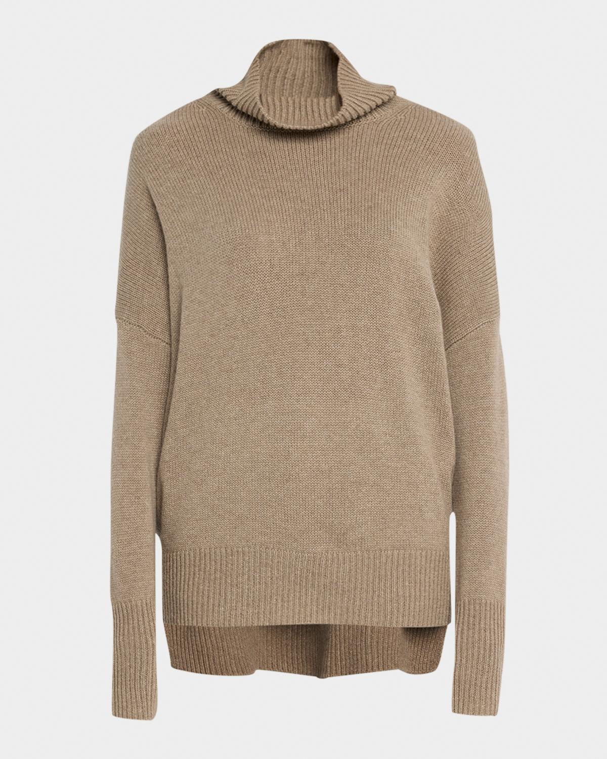 Heidi Cashmere Turtleneck Sweater