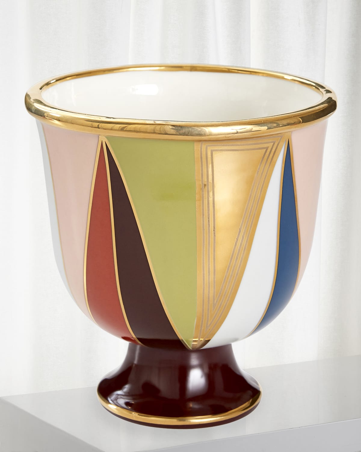HORCHOW NEIMAN MARCUS HCH5 RIM SOUP BOWL 10 OZ GREEN MARBLE RIM GOLD TRIM 