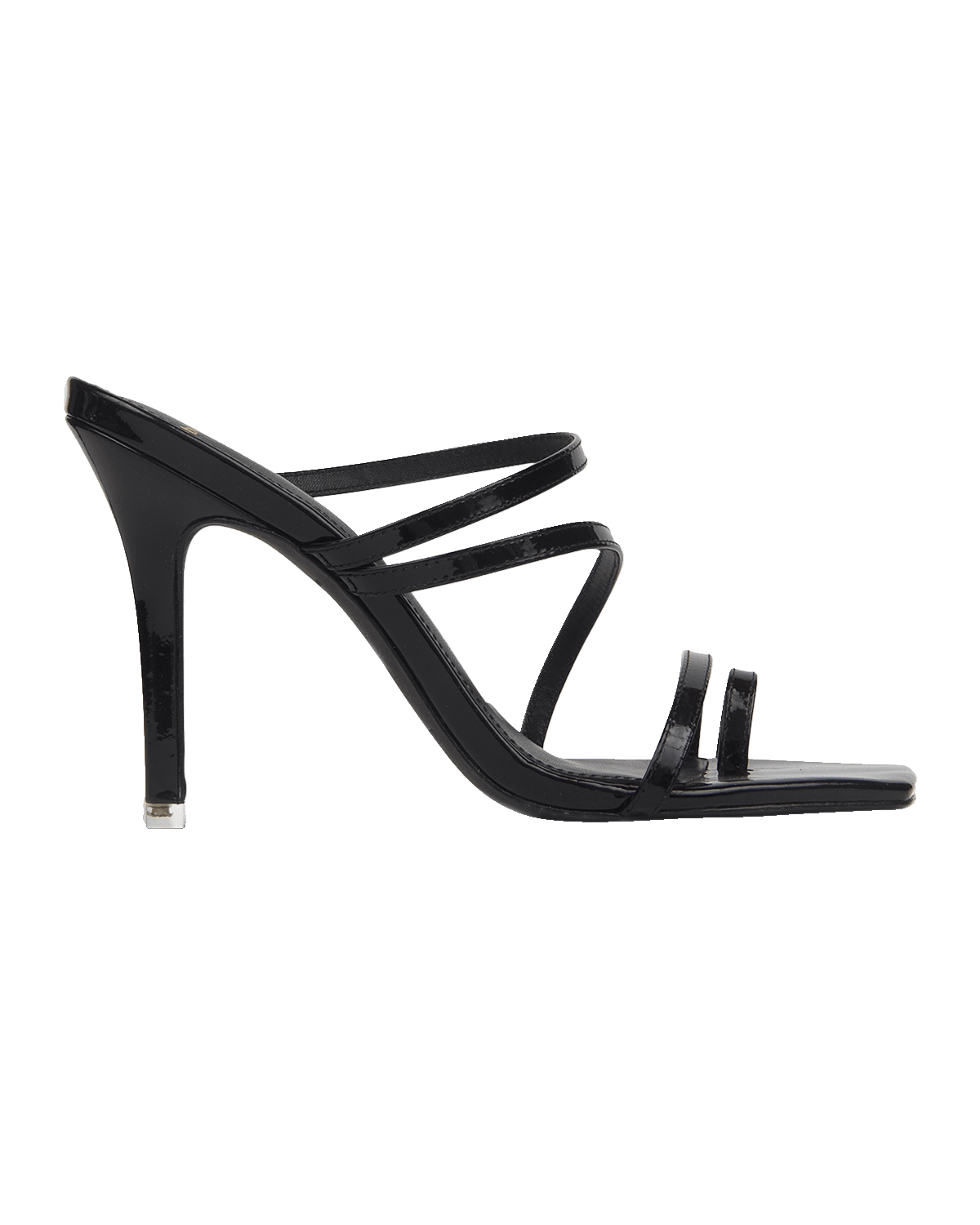 Black Suede Studio Elsie Crystal-Buckle Platform Slide Sandals | Neiman ...