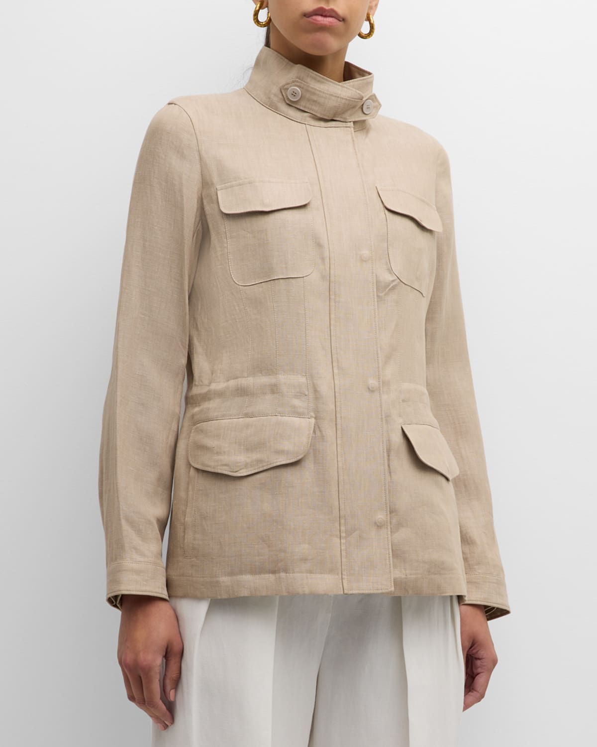 Loro Piana Linen Traveler Jacket