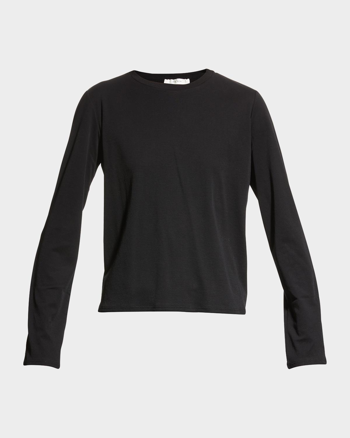 The Row Sherman Long-Sleeve Cotton Tee