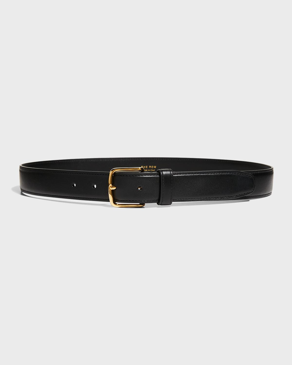 The Row Classic Calf Leather Belt
