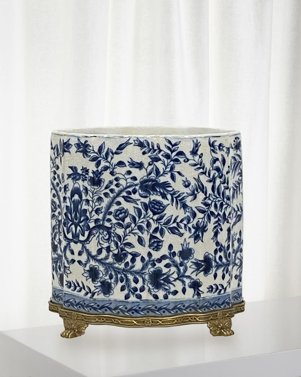 Winward Home Blue and White High Box | Thumbnail 4
