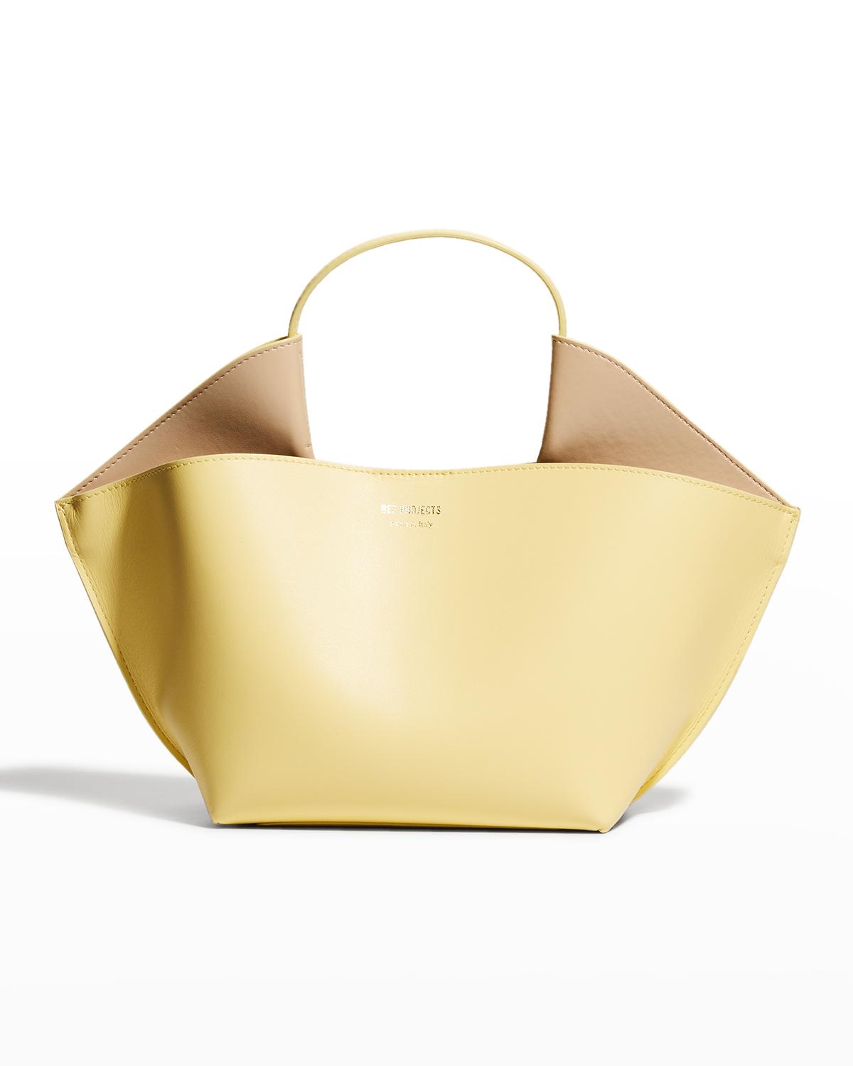 Leather Top Handle Handbag Neiman Marcus