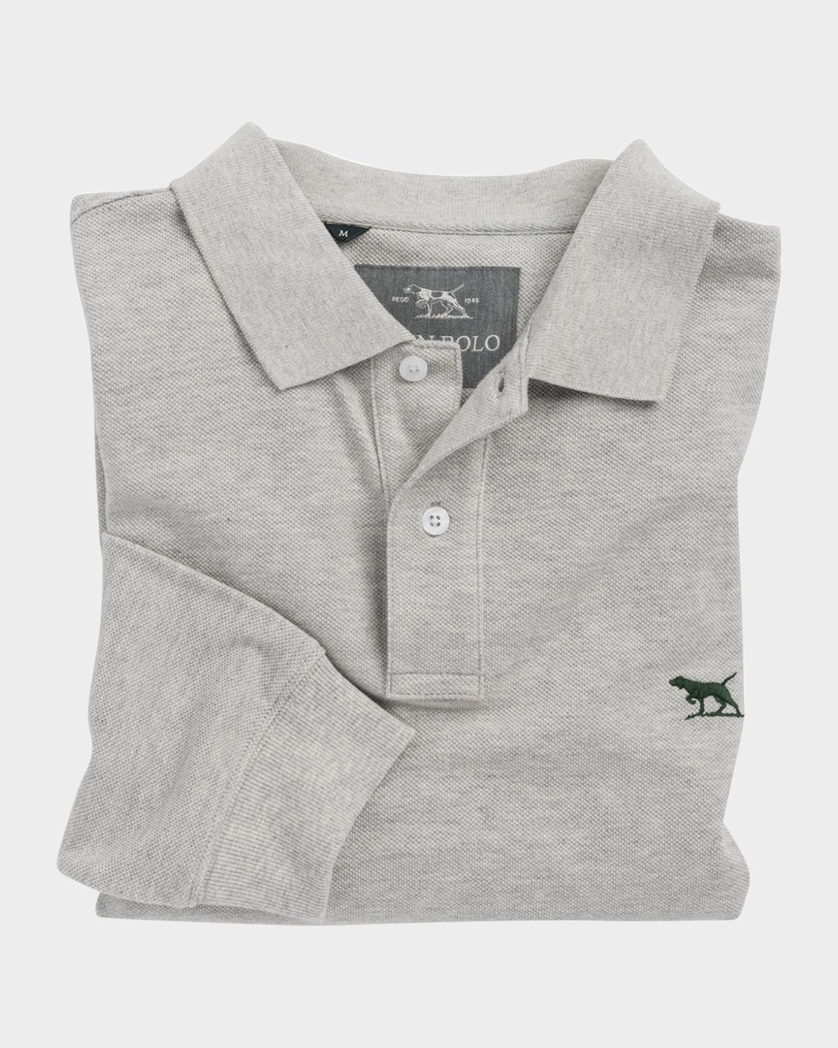 Rodd & Gunn Men's Long-Sleeve Pique Polo Shirt