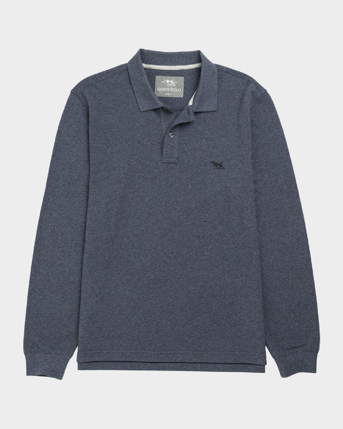 Rodd & Gunn Men's Long-Sleeve Pique Polo Shirt