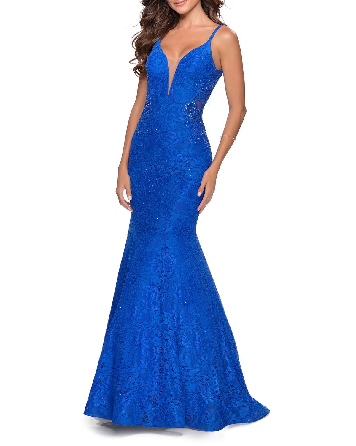 Blue Mermaid Gown | Neiman Marcus