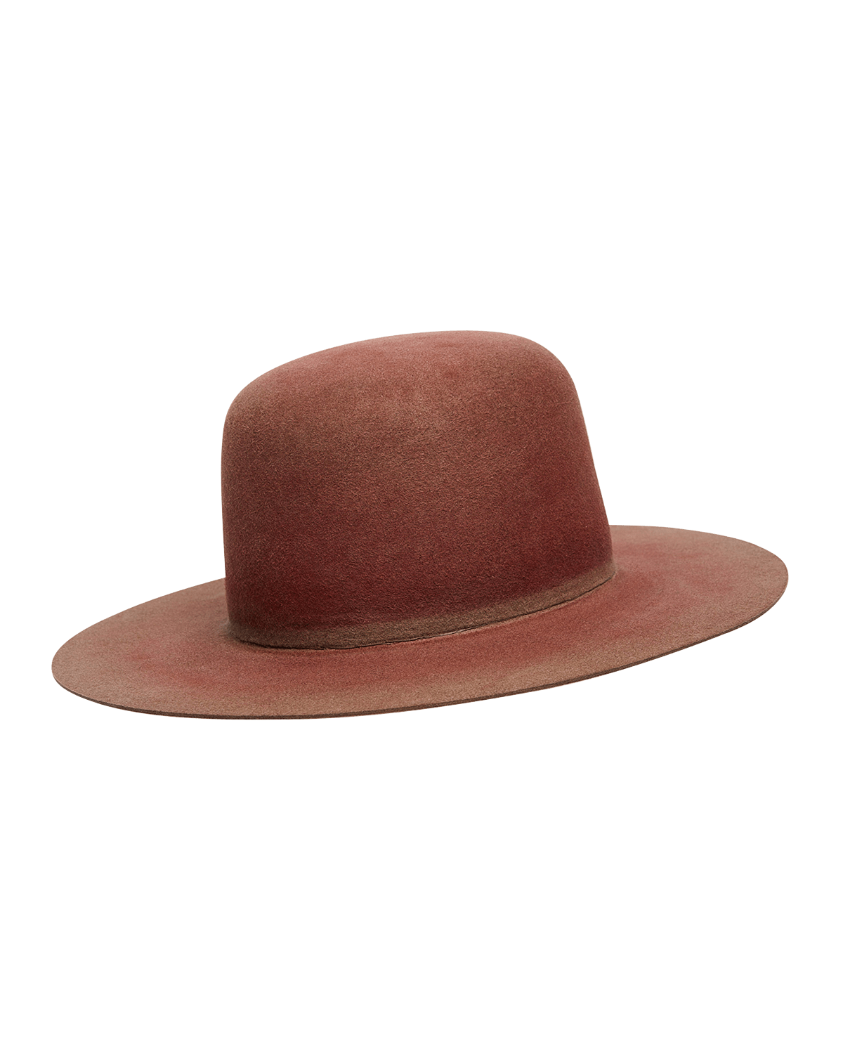 Worth & Worth by Orlando Palacios Men's Ombre Beaver Felt Fedora Hat