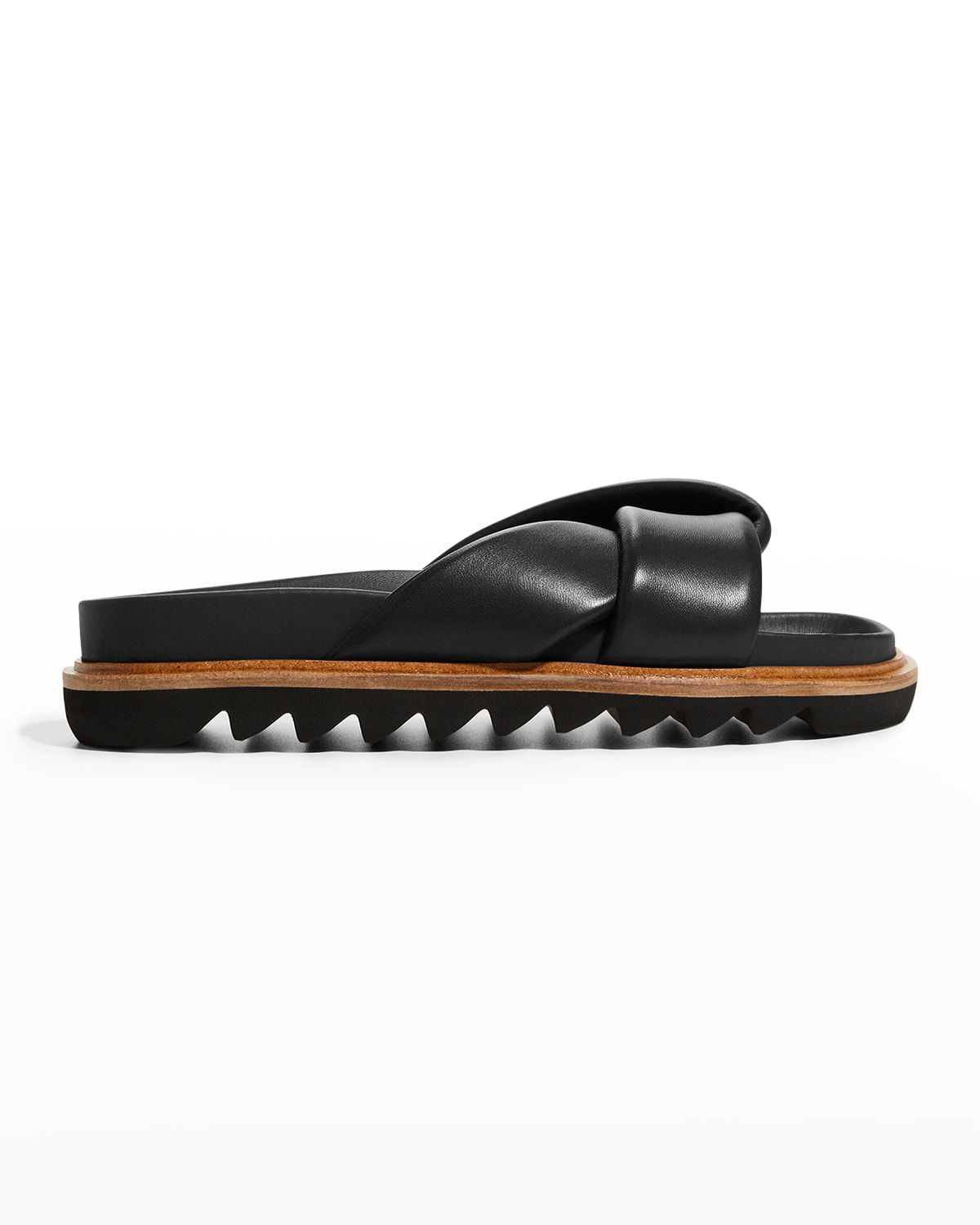 Leather Padded Flats | Neiman Marcus