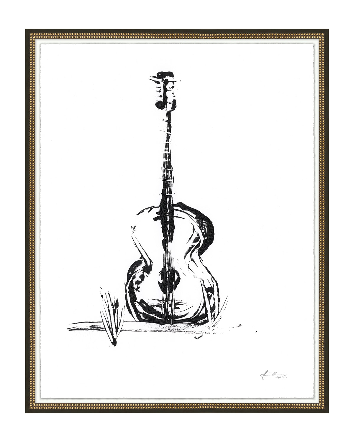 Wendover Art Group "Guitar Solo 1" Giclee Print by Chris Coleman | Thumbnail 4