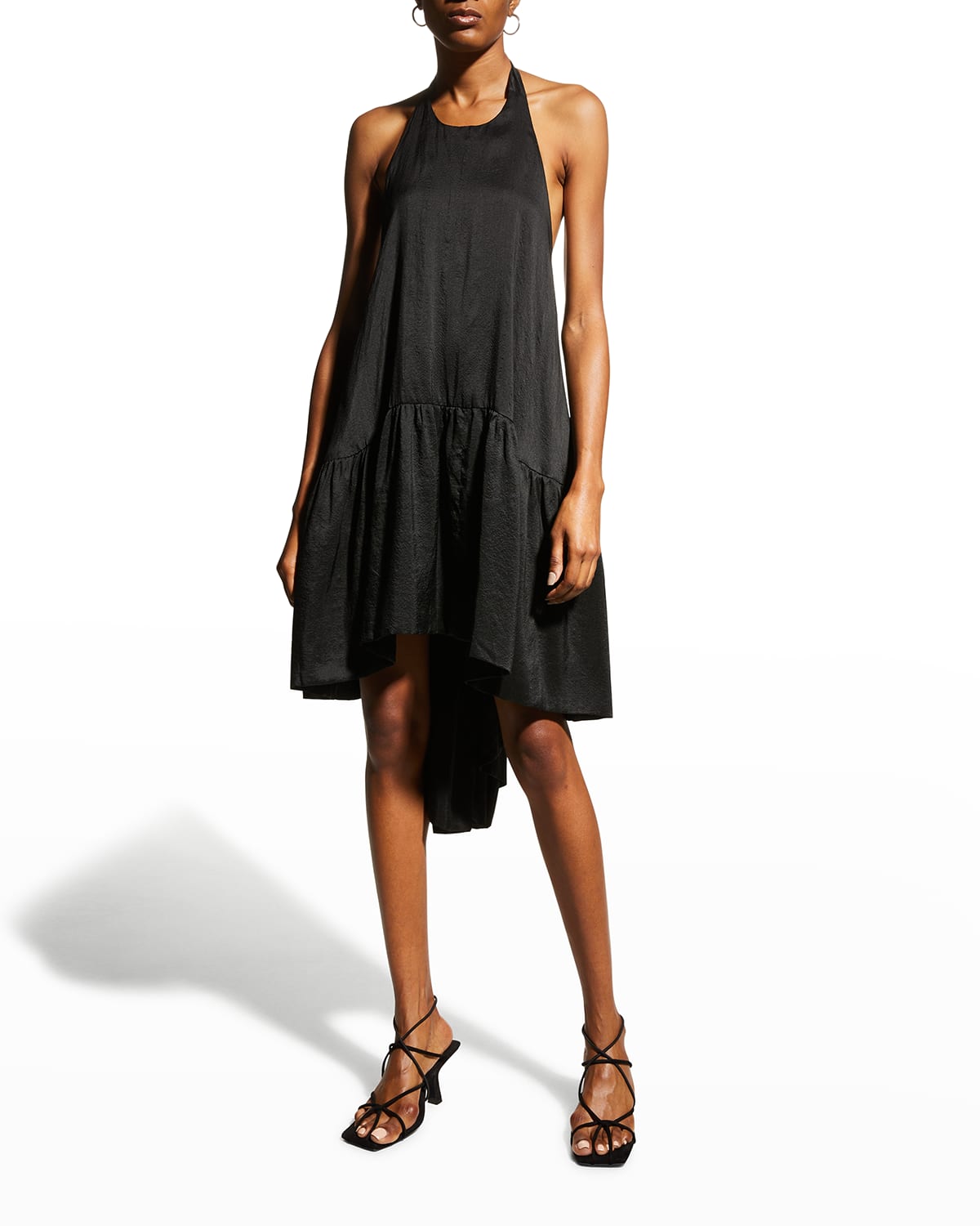 esprit collection Halter Dress black flecked casual look Fashion Dresses Halter Dresses 