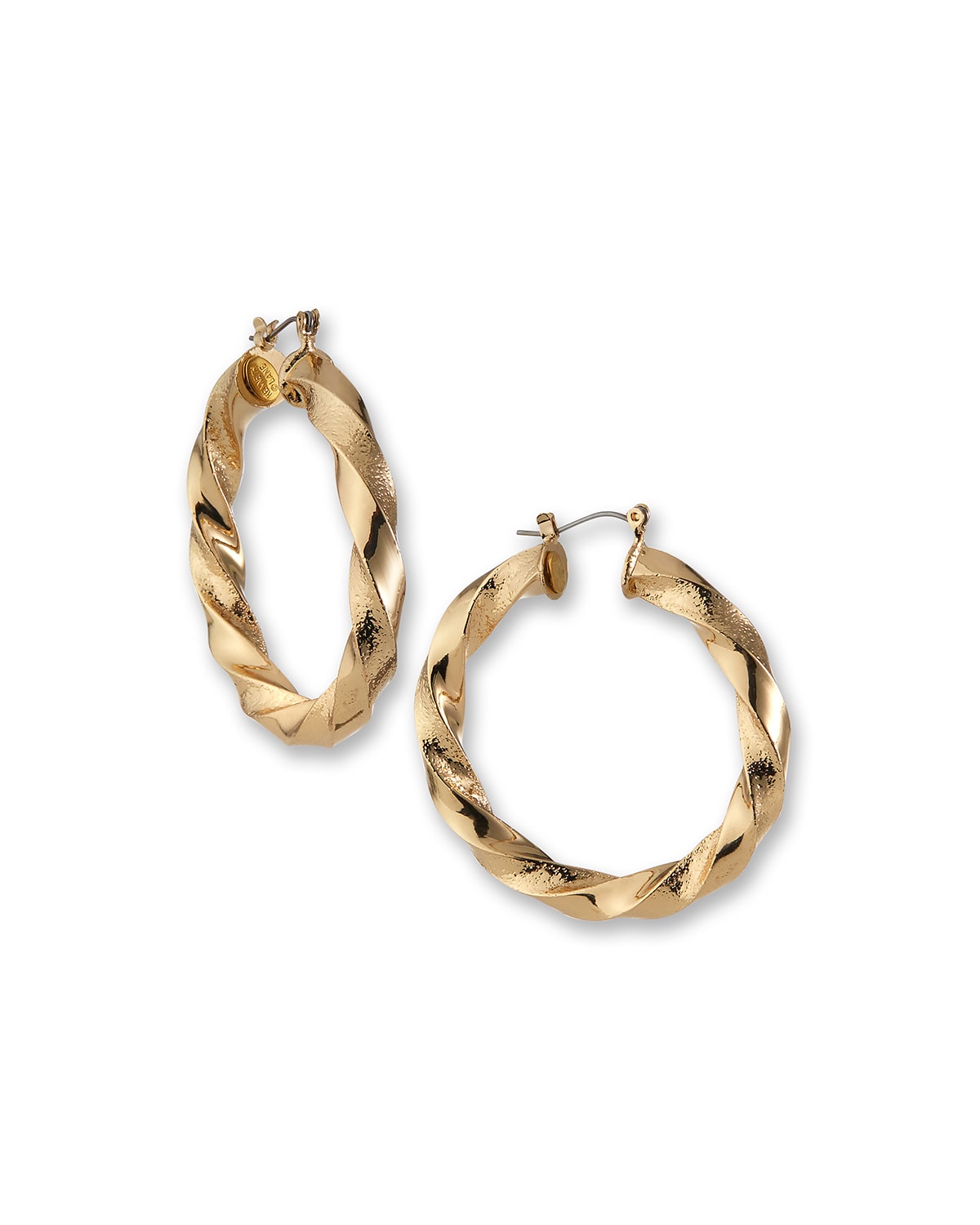 Gold Post Hoop Earrings | Neiman Marcus