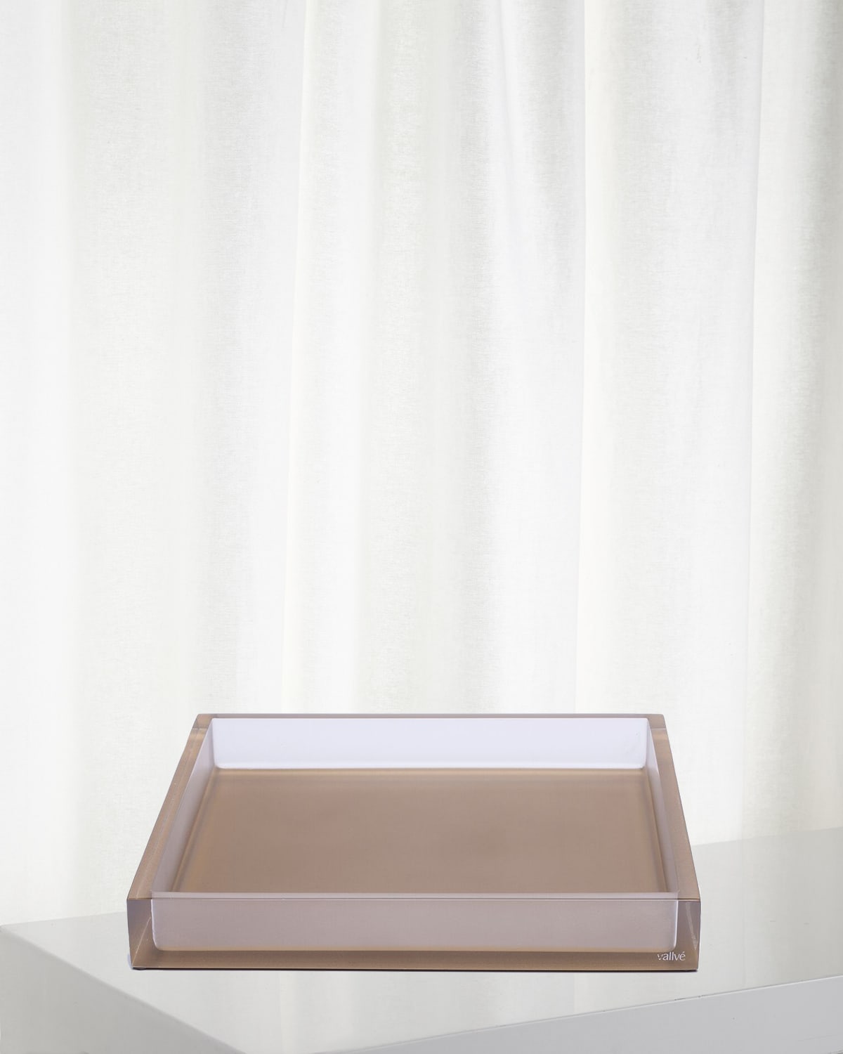 Vallve Gloss Square Tray, Gold