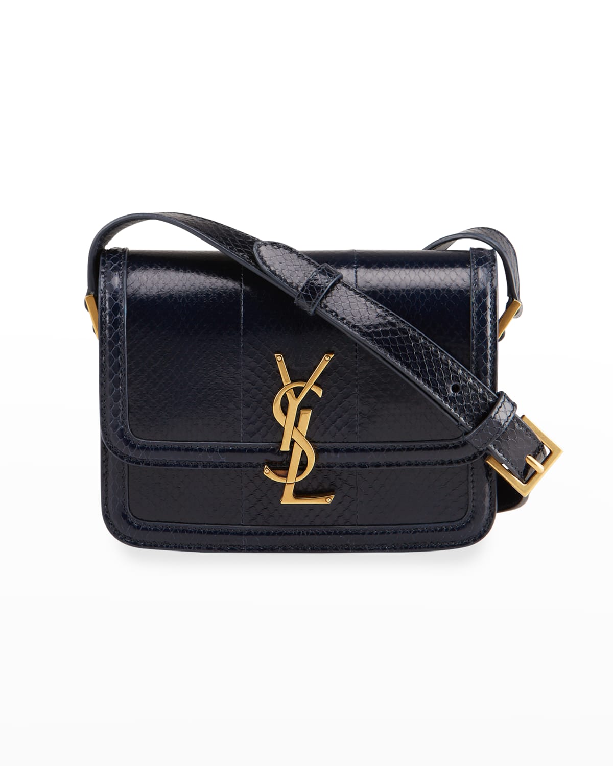 Saint Laurent YSL Monogram Curved ZipTop Belt Bag Neiman Marcus