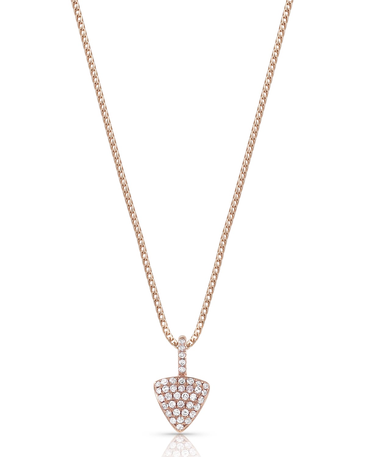 PIAGET Sunlight 18k Rose Gold Diamond Pendant Necklace | Neiman Marcus