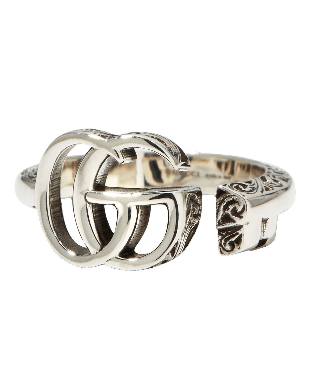 Gucci GG Marmont Key Sterling Silver Ring