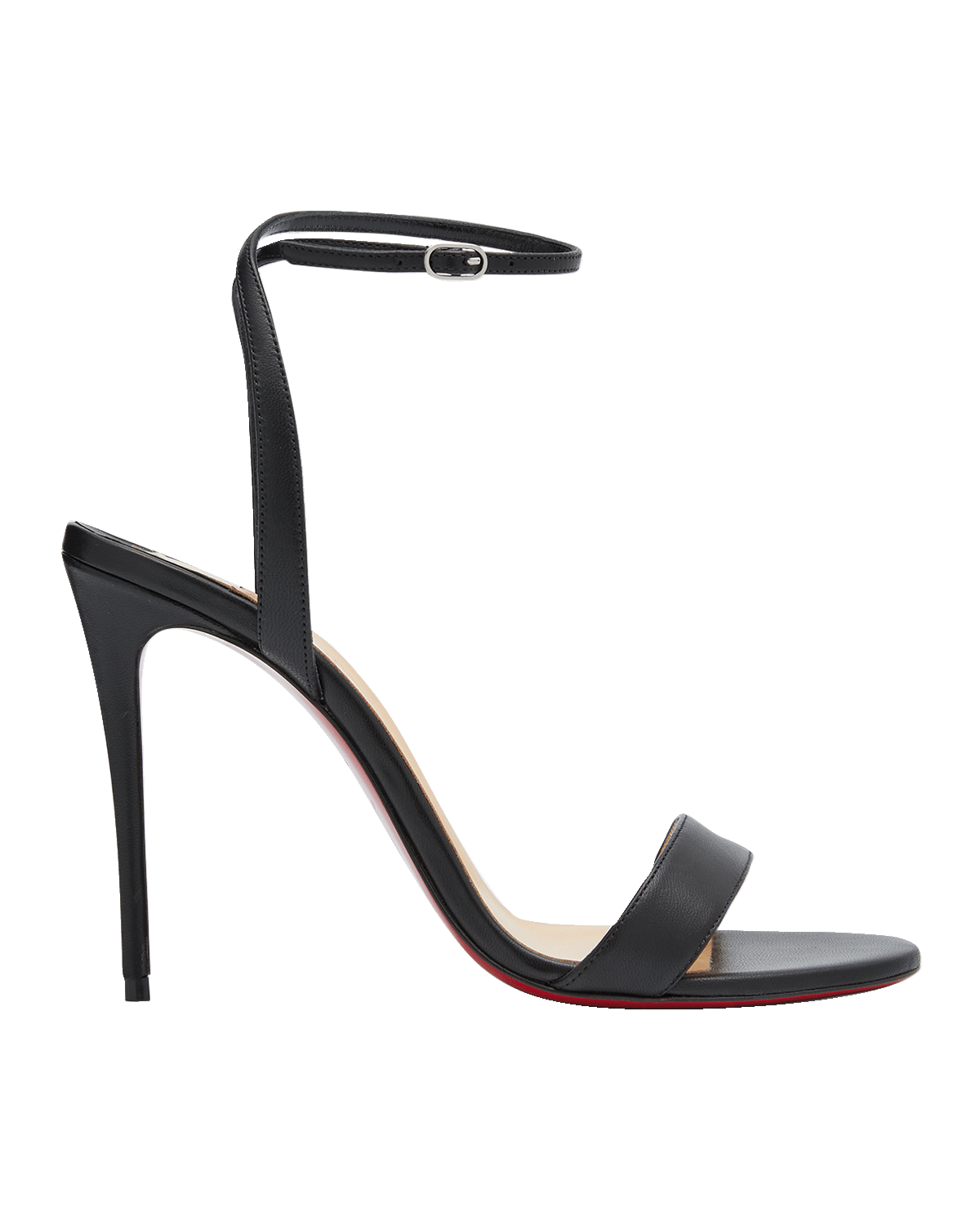 Christian Louboutin Loubigirl Ankle-Strap Red Sole Sandals