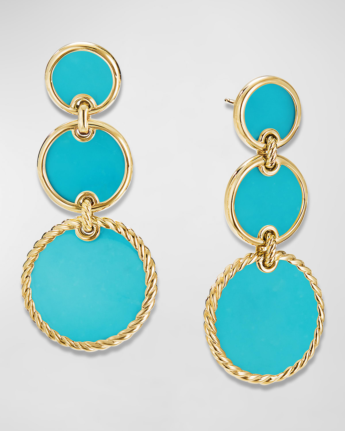 Gibson Drops Earring Turq