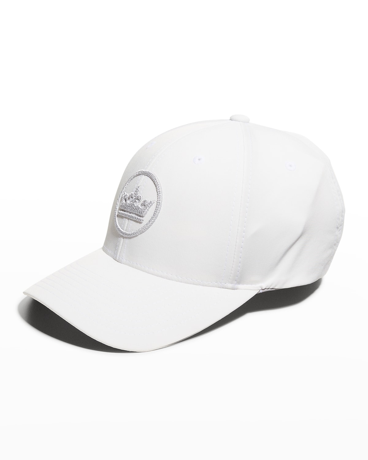 Peter Millar Men's Crown Sport Baseball Hat In White