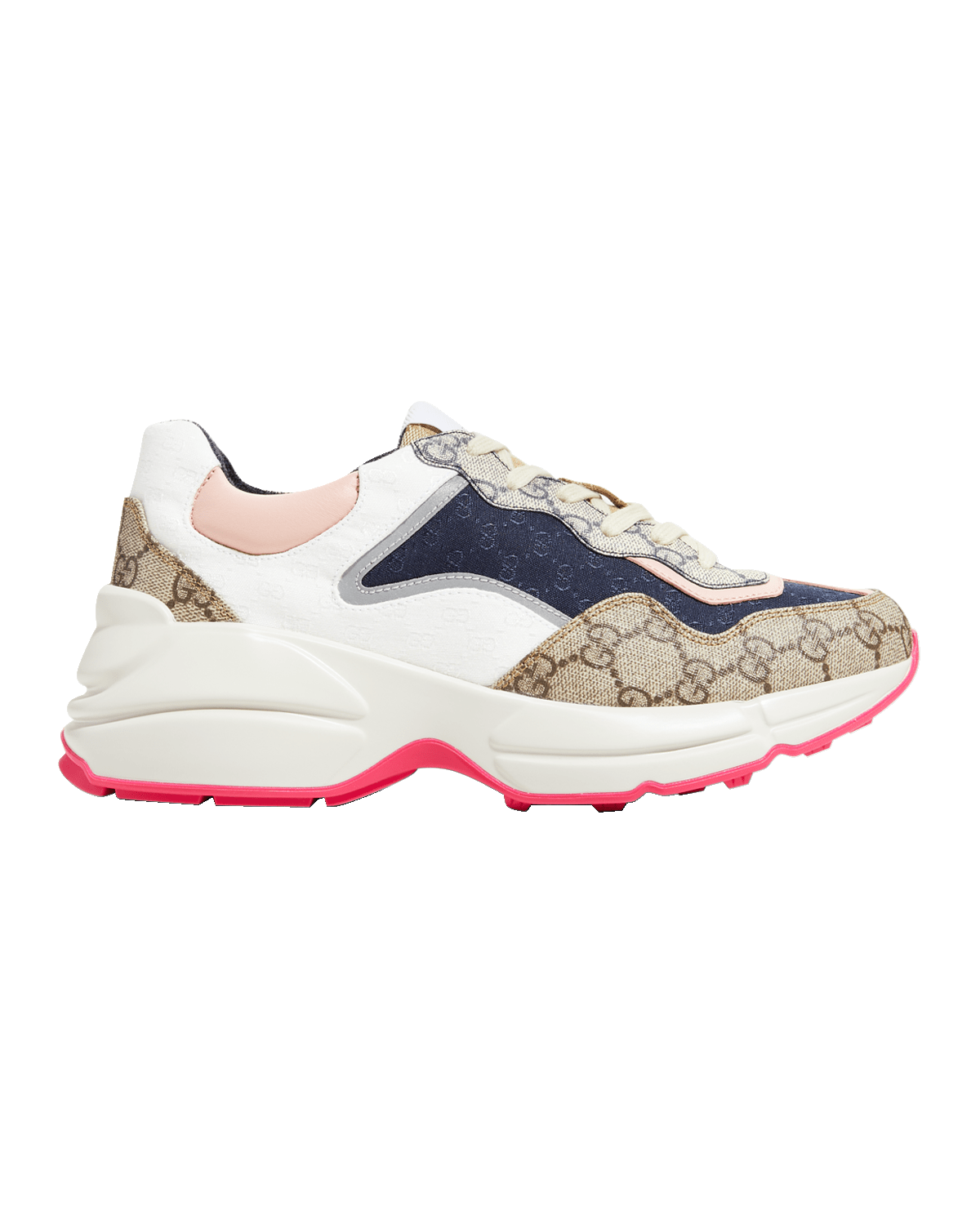 Gucci Premium Run Suede Sneakers Neiman Marcus