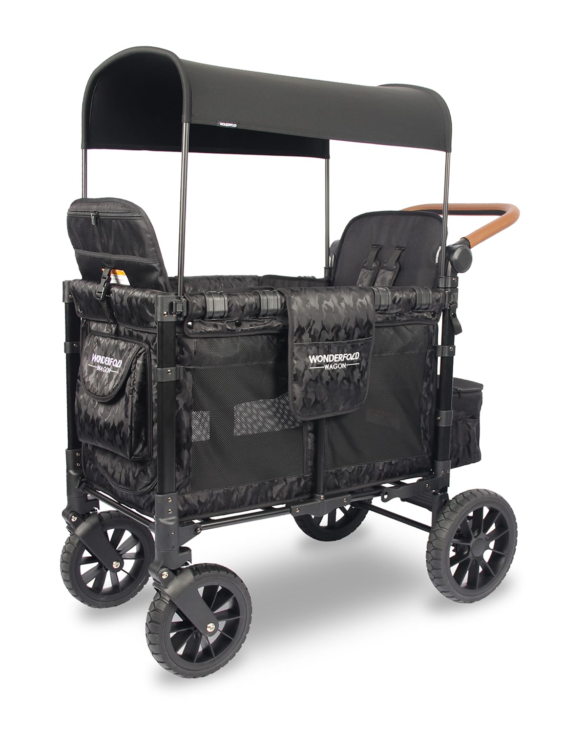 WONDERFOLD Wagon W2 Luxe Double Stroller Wagon (2 Seater)