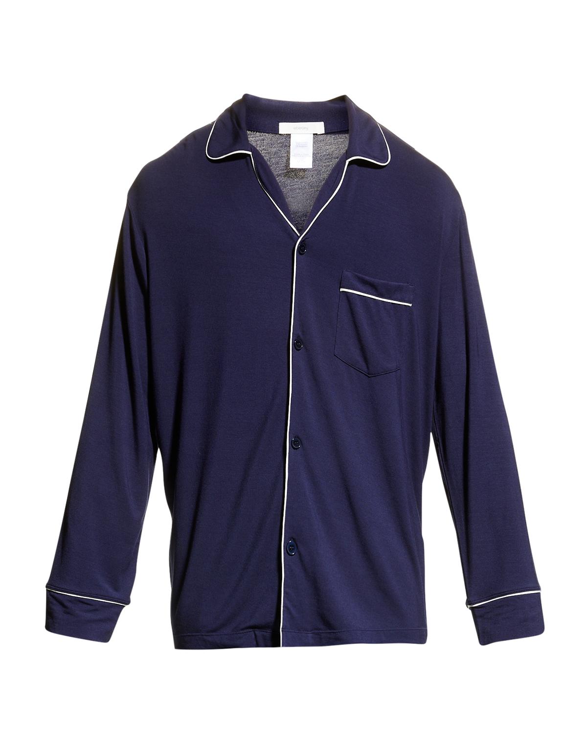 Eberjey Men's William Long-Sleeve Pajama Set