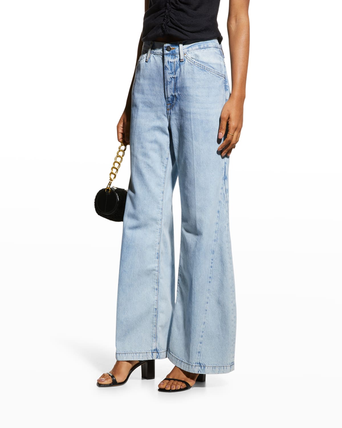 frame denim wide leg