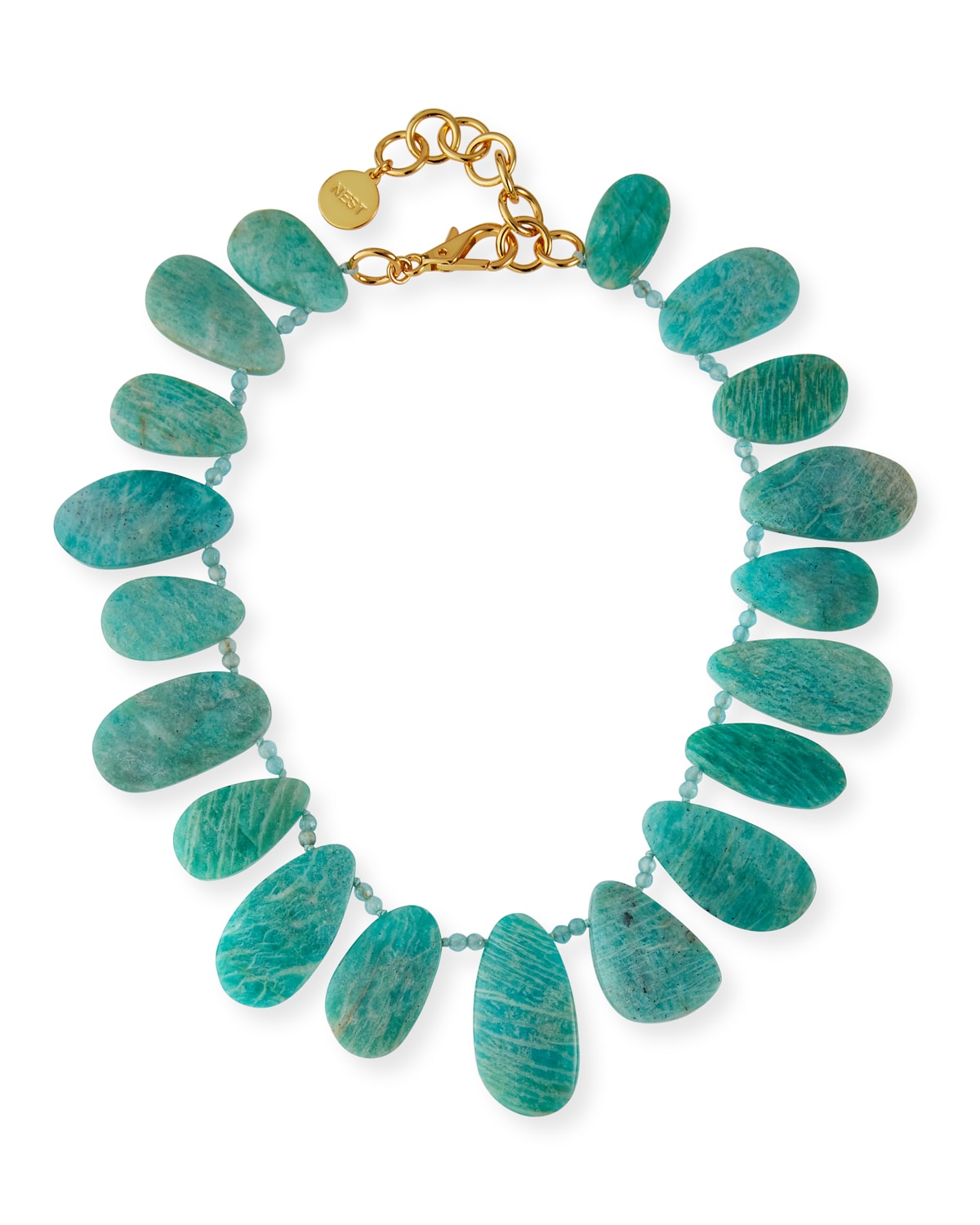 NEST Jewelry Aquamarine Double-Strand Necklace | Neiman Marcus